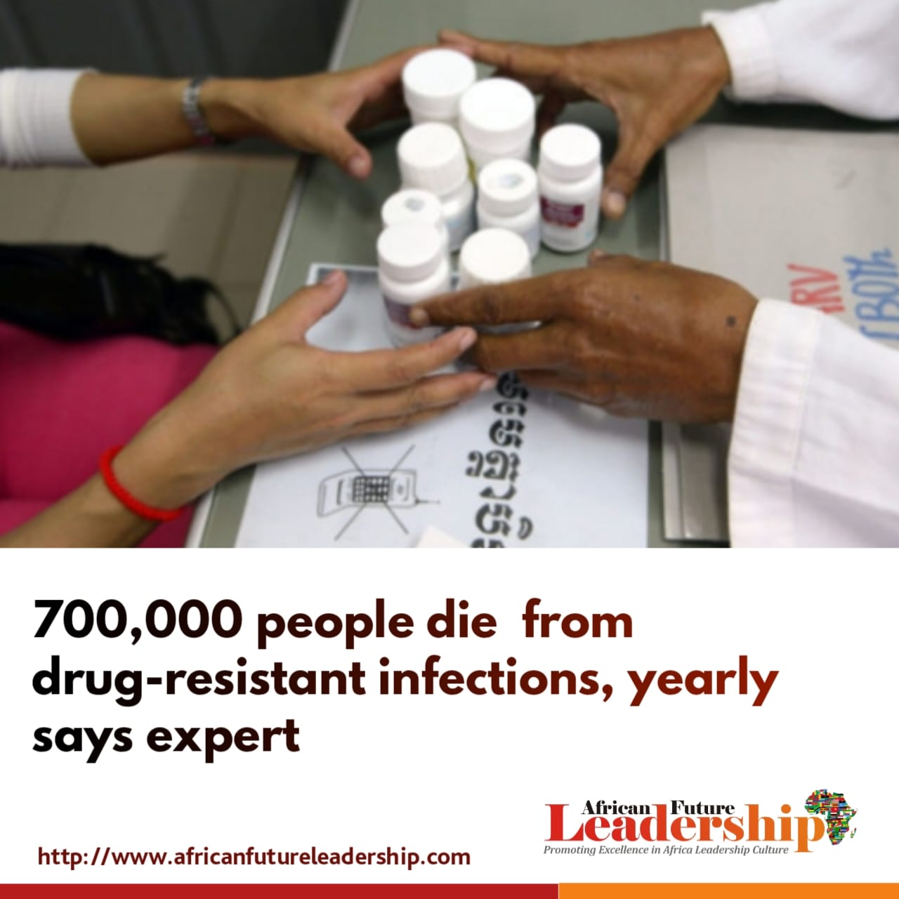 700,000 people die from drug-resistant infections, yearly says expert