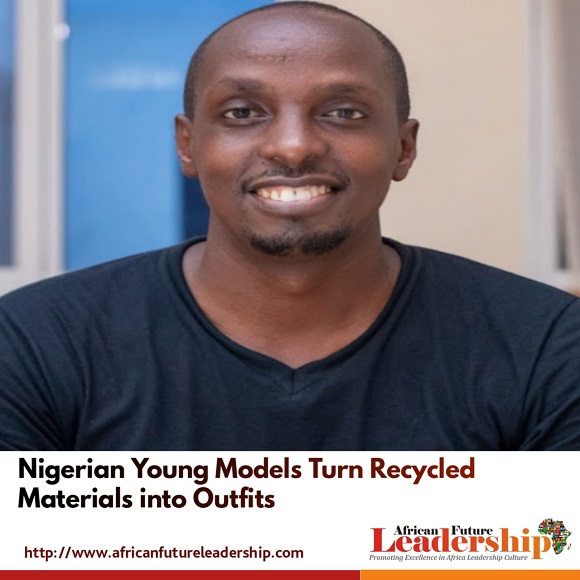 Nigerian Young Models Turn Recycled Materials into Outfits