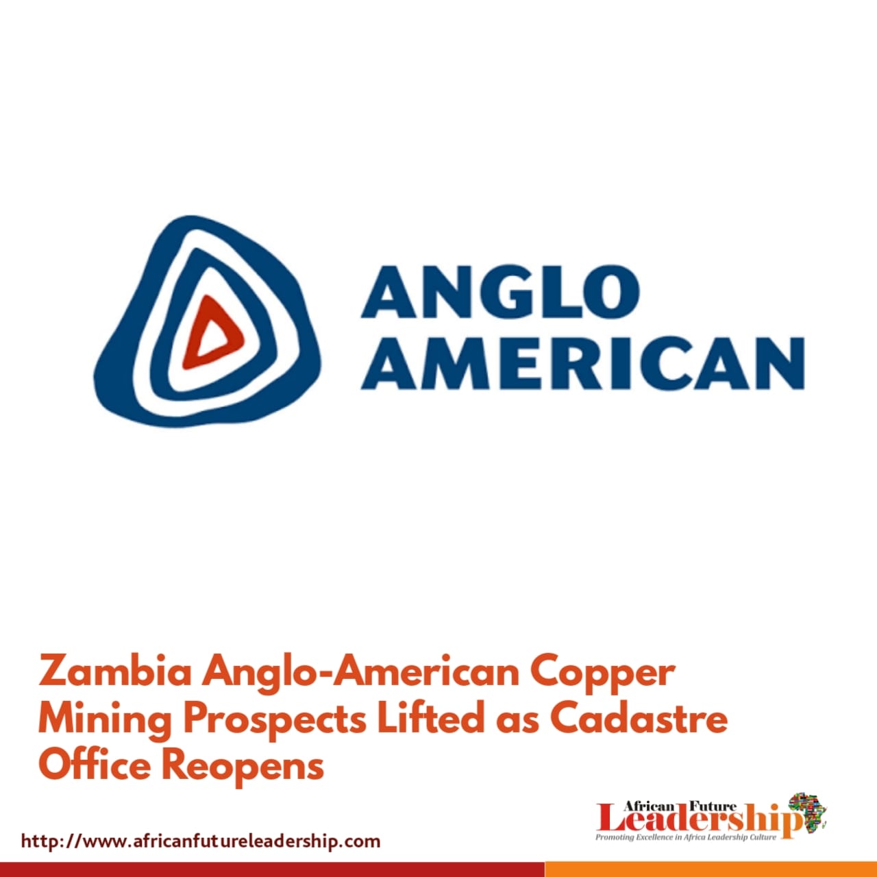 Zambia Anglo-American Copper Mining Prospects Lifted as Cadastre Office Reopens