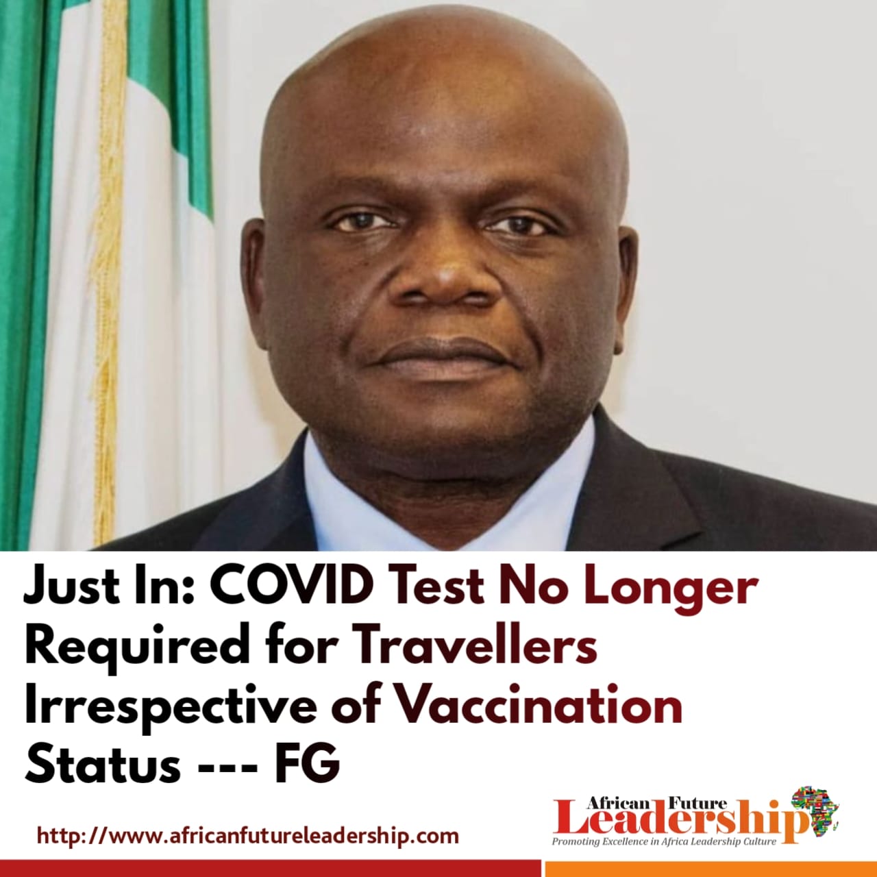 COVID Test No Longer Required for Travellers Irrespective of Vaccination Status —FG