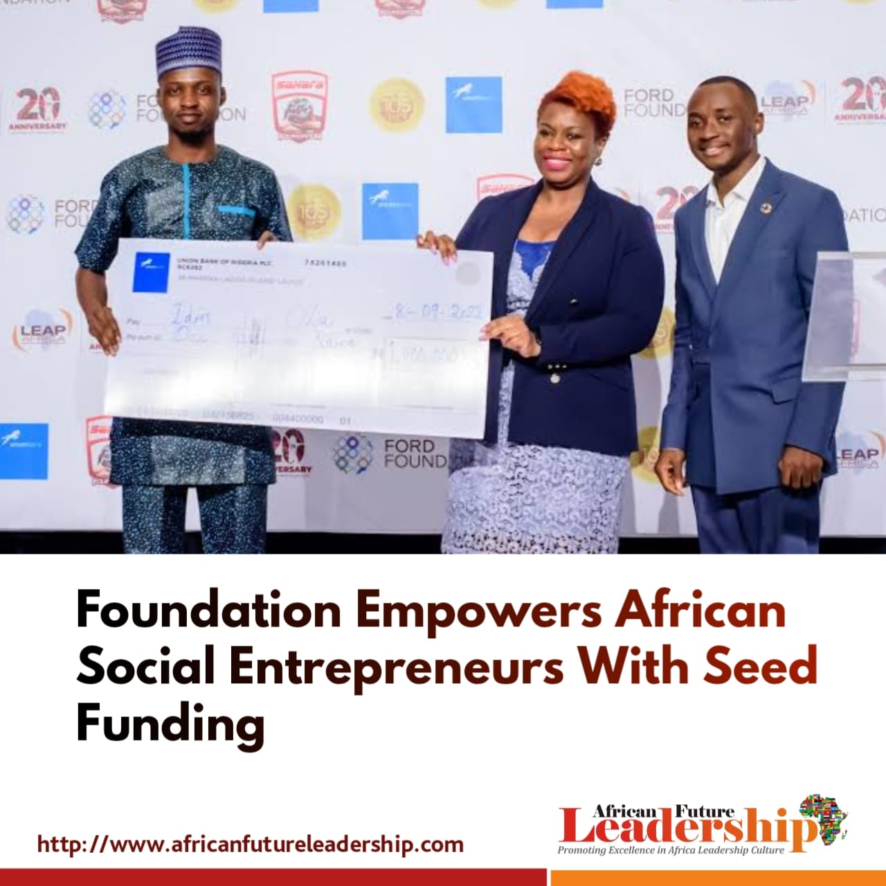 Foundation Empowers African Social Entrepreneurs With Seed Funding