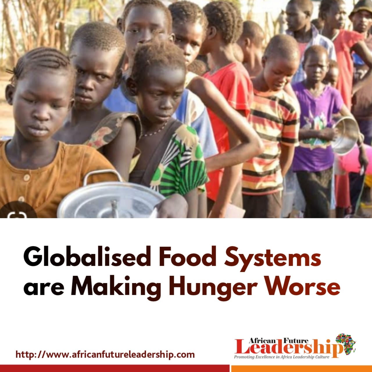 Globalised Food Systems are Making Hunger Worse