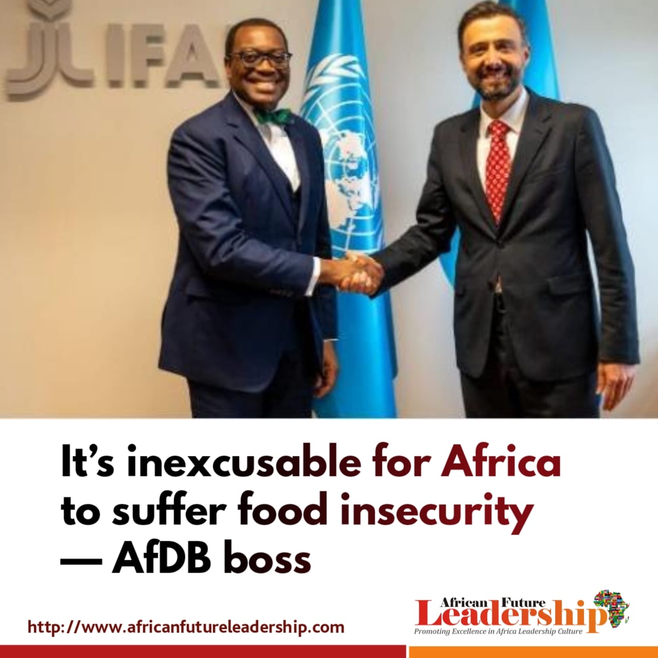 It’s inexcusable for Africa to suffer food insecurity — AfDB boss
