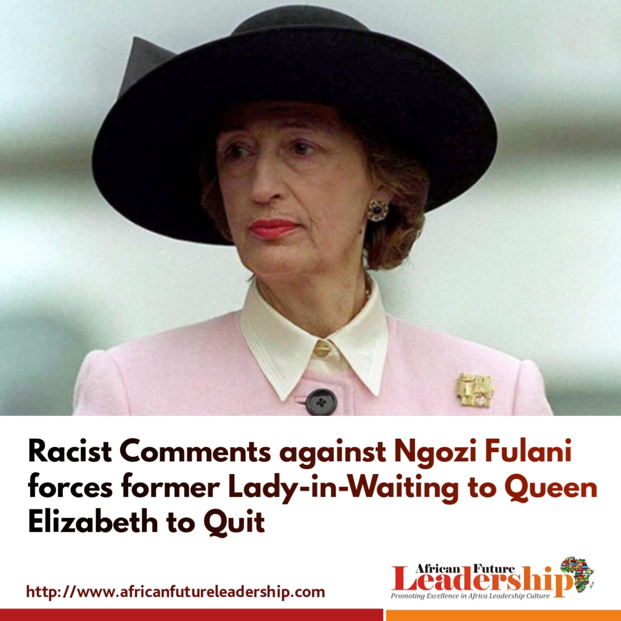 Racist Comments against Ngozi Fulani forces former Lady-in-Waiting to Queen Elizabeth to Quit