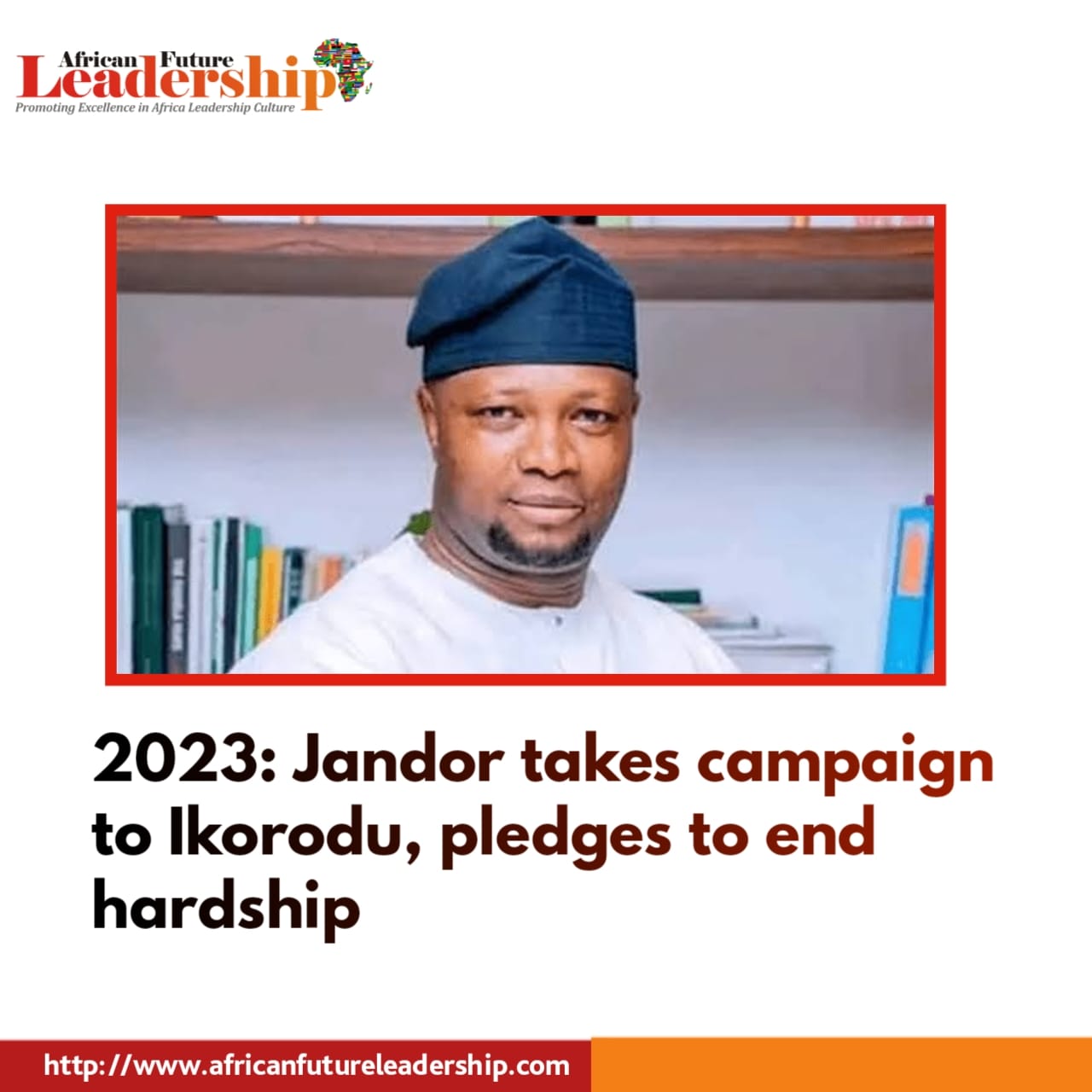 2023: Jandor takes campaign to Ikorodu, pledges to end hardship