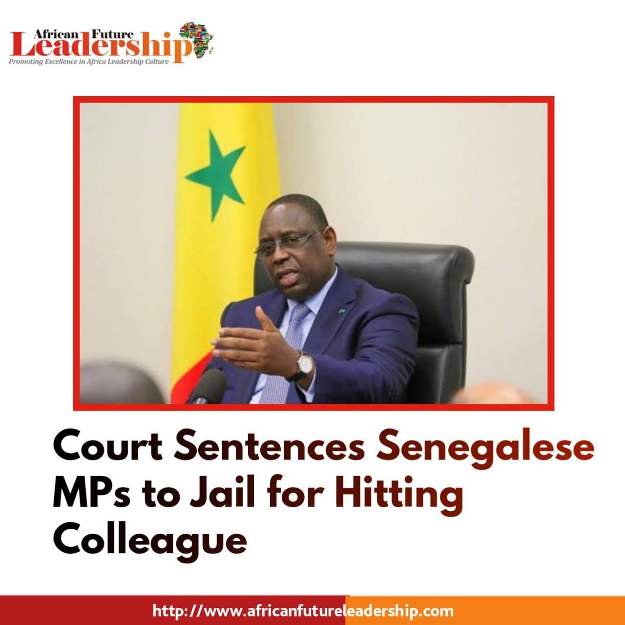 Court Sentences Senegalese MPs to Jail for Hitting Colleague
