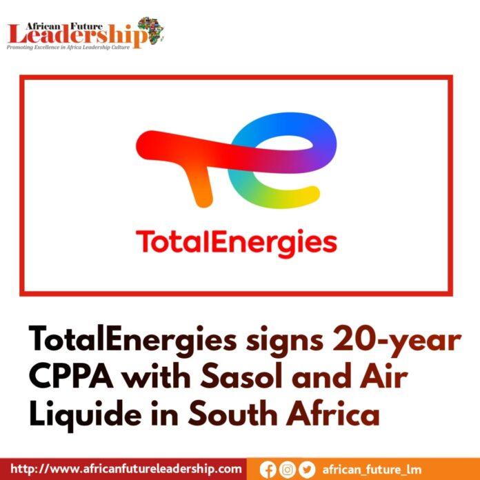 TotalEnergies signs 20-year CPPA with Sasol and Air Liquide in South Africa
