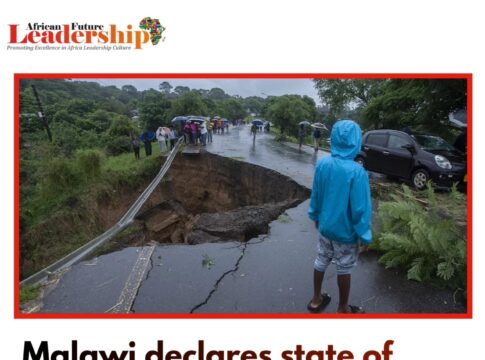 Malawi declares state of disaster after typhoon returns