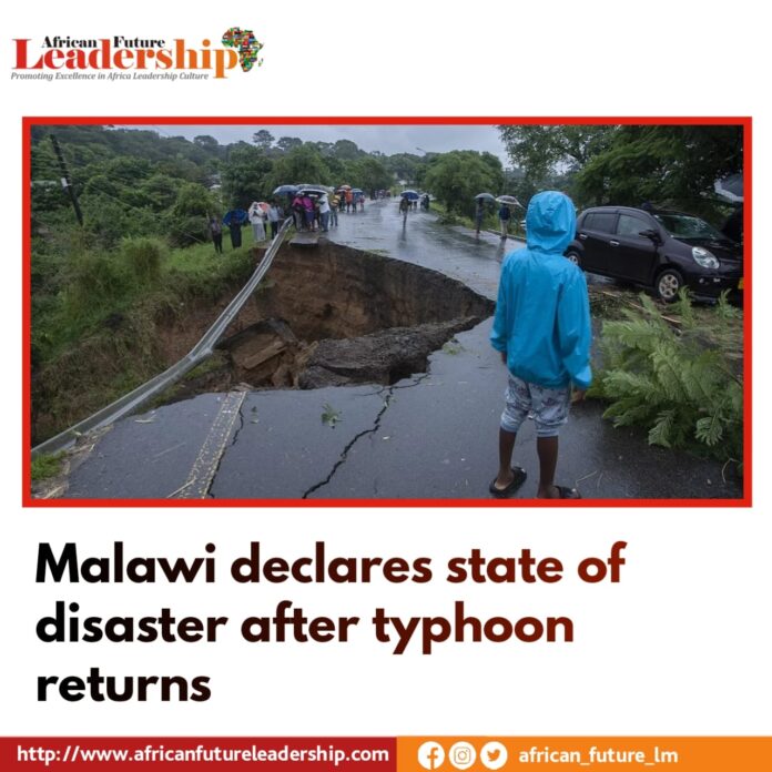 Malawi declares state of disaster after typhoon returns