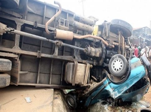 JUST IN Devastating Accident Claims 18 Lives at Police Checkpoint in Abia