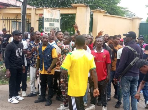 Tension in Port Harcourt: Gunshots Disrupt Youth Protest Against LG Chairman