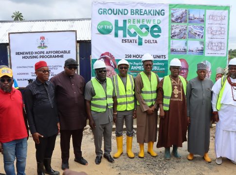 FG flags off construction of 250 housing units in Delta