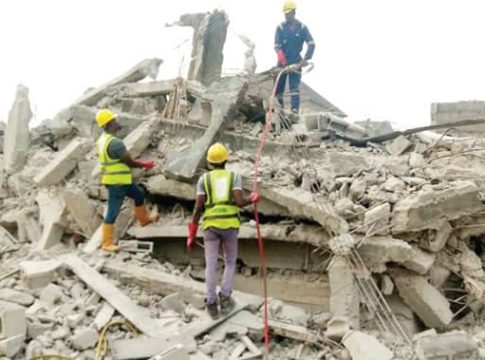 Lagos Building Collapse Records Five Deaths