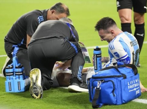 Lionel Messi To Miss Up Coming Match Due To Ankle Damage