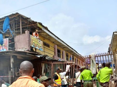 Oja Oba Market In Lagos Shut Down Due To Poor Sanitation.