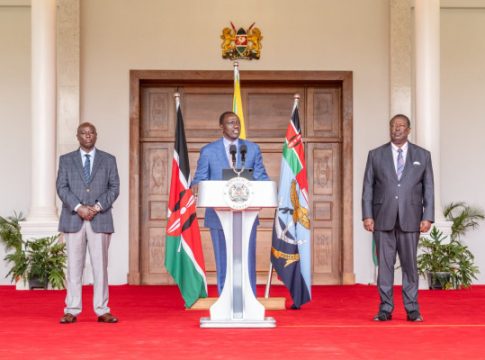 President Ruto Nominates New Cabinet From His Team.