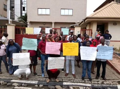 AUDA, NEPAD Staff Protest Over Alleged Management, Corruption.