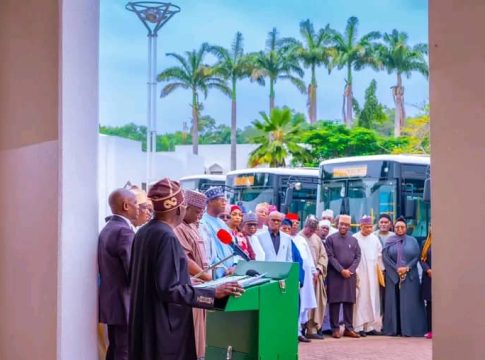 President Tinubu Launches CNG-Powered Buses In Abuja, Promotes Natural Gas Utilization