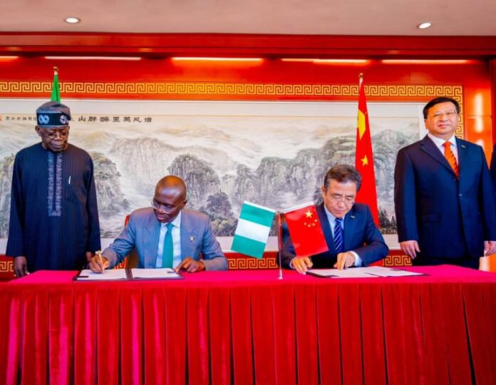 Gov. Sanwo-Olu Signs Landmark MoU With Chinese Construction Company