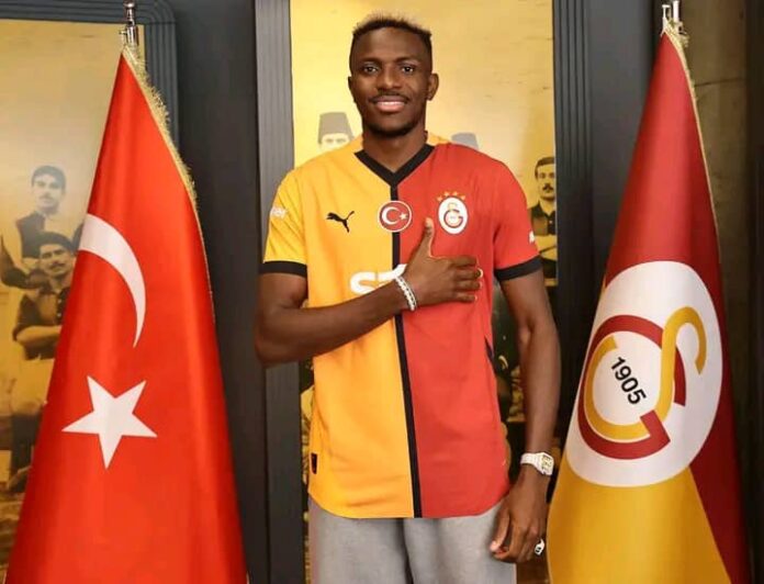 Victor Osimhen Unveiled At Galatasaray With Grand Style, Sets Sight On Europa League Trophy