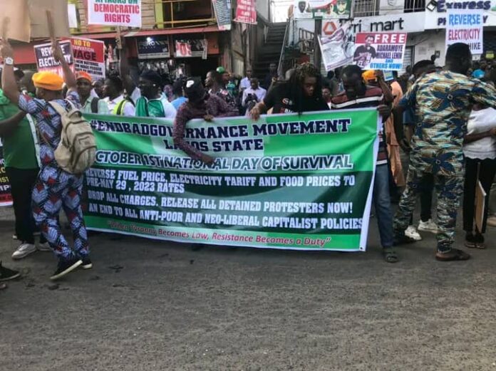 Nigerians Demand Change As #FearlessOct.1 Protest Rocks Lagos