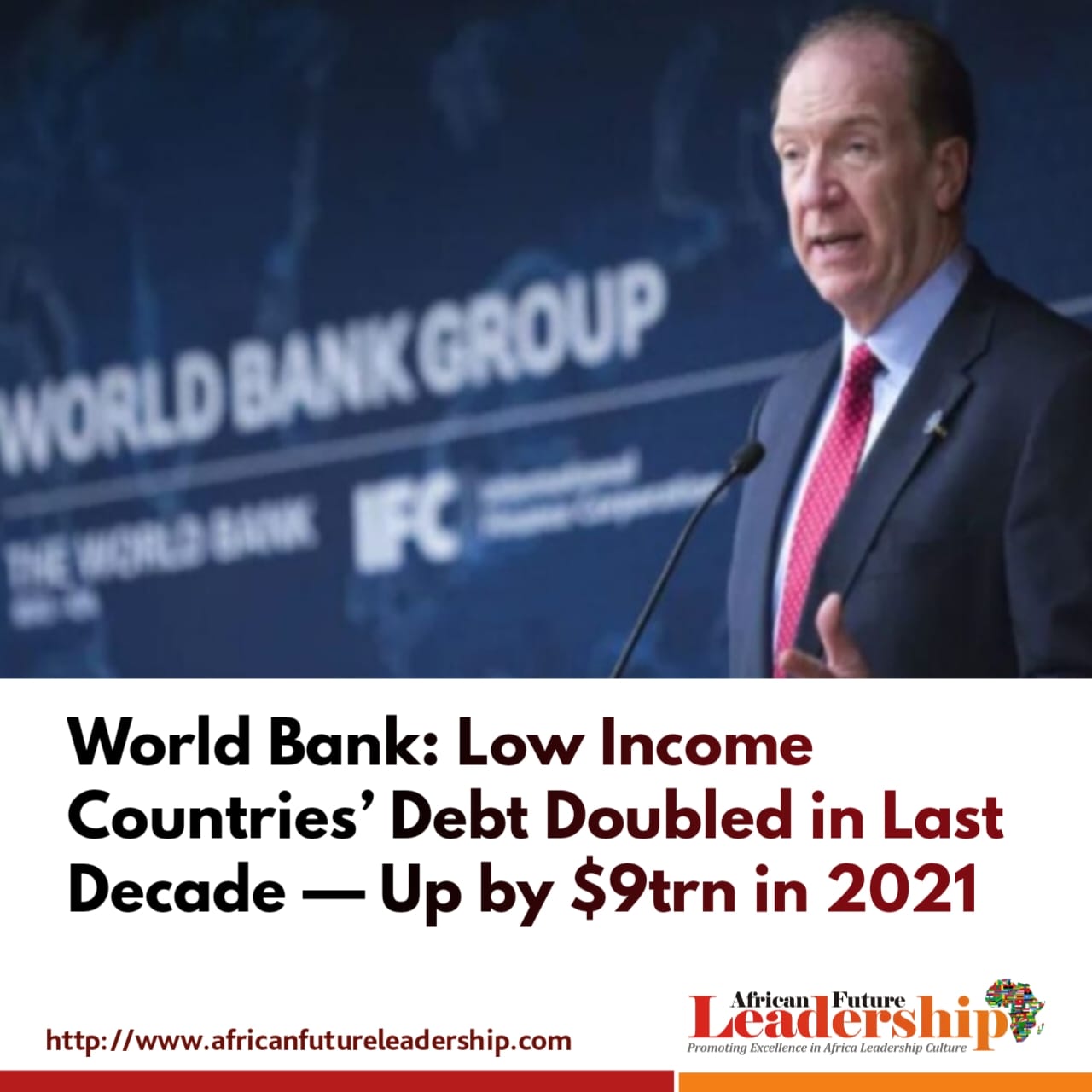 World Bank: Low Income Countries’ Debt Doubled in Last Decade
