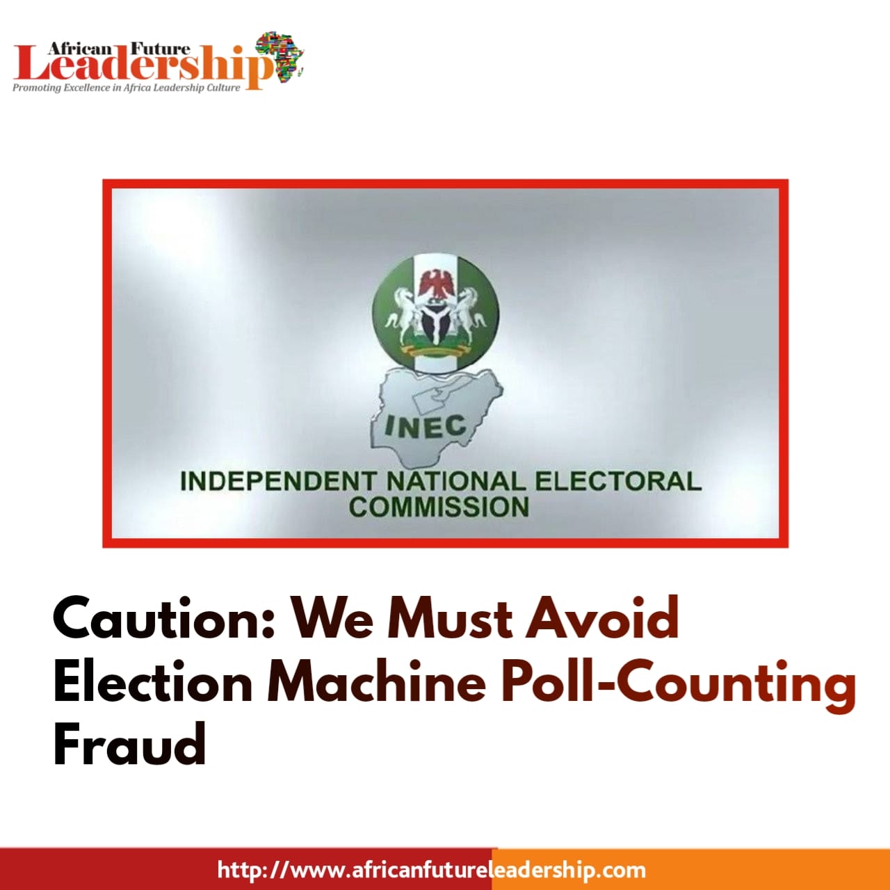Caution: We Must Avoid Election Machine Poll-Counting Fraud